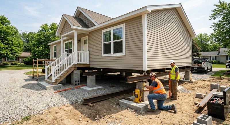 House Leveling in Hoke County, NC