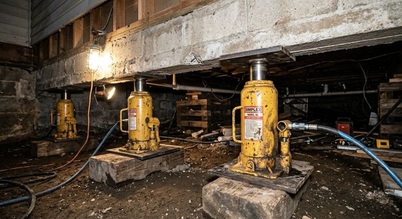 Foundation Jacking in Carthage, NC