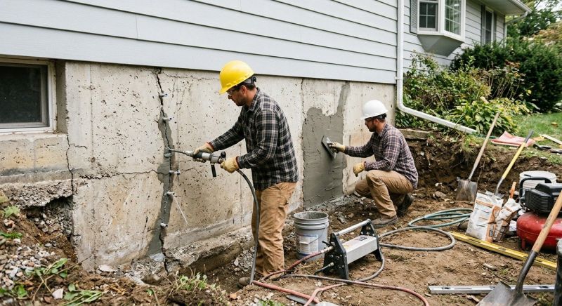 Basement Foundation Repair in Biscoe, NC