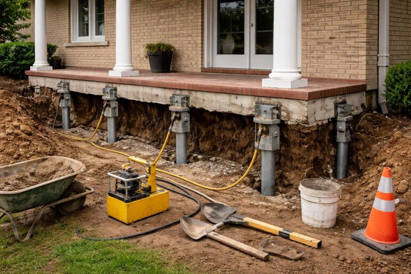 Basement Stabilization in Pinehurst, NC