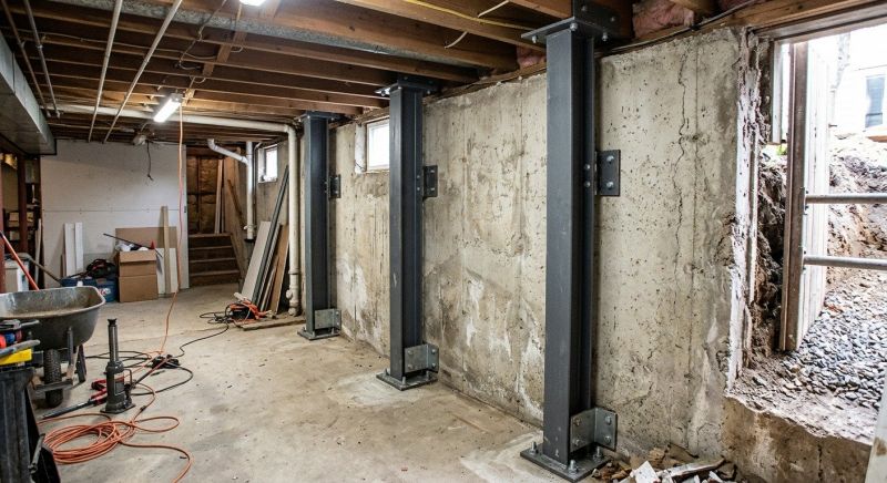 Basement Stabilization in Pinehurst, NC