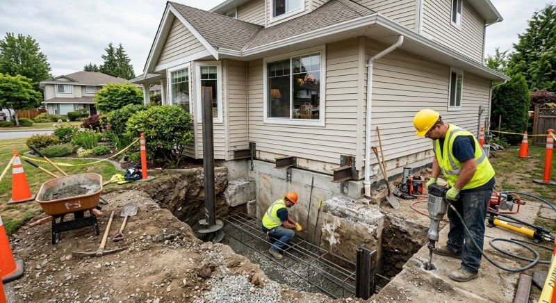 Building Foundation Repair in Biscoe, NC