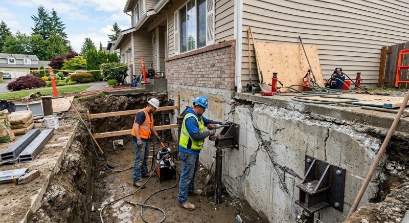 Commercial Foundation Repair in Pinehurst, NC