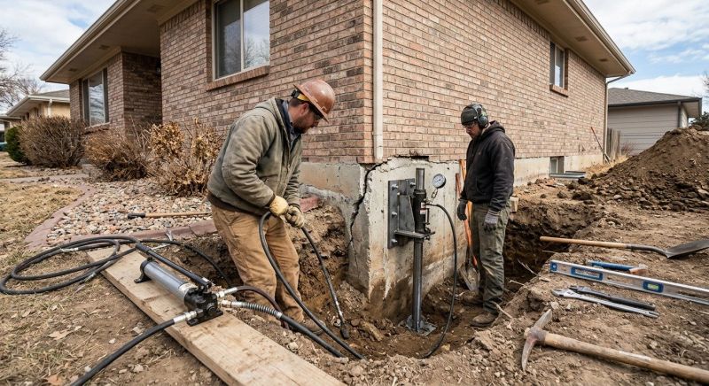 Concrete Foundation Repair in Hoke County, NC