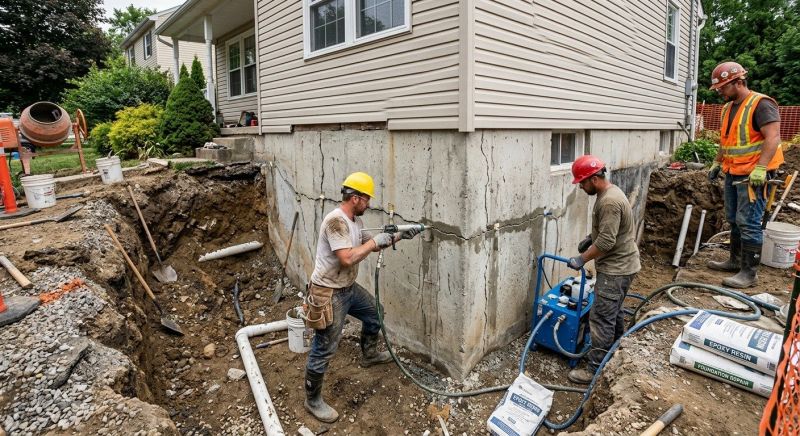 Concrete Foundation Repair in Moore County, NC