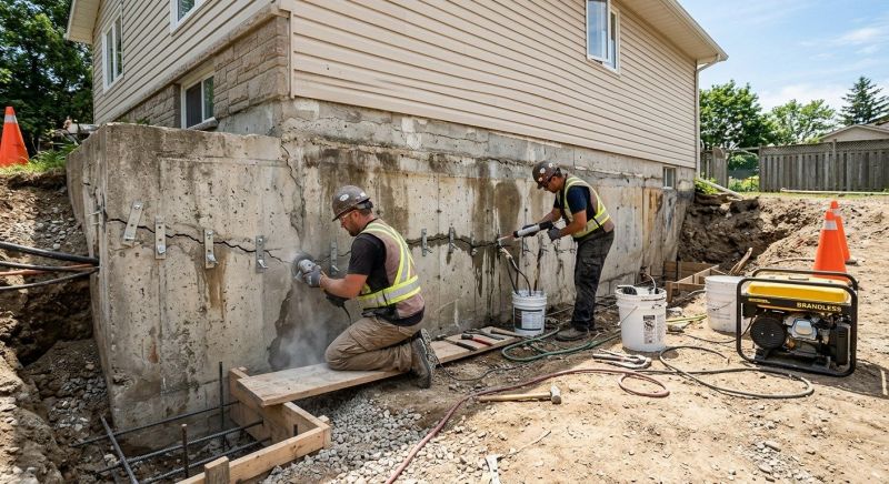Concrete Foundation Repair in Moore County, NC