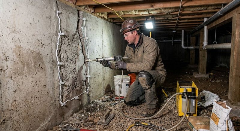 Concrete Foundation Repair in Vass, NC