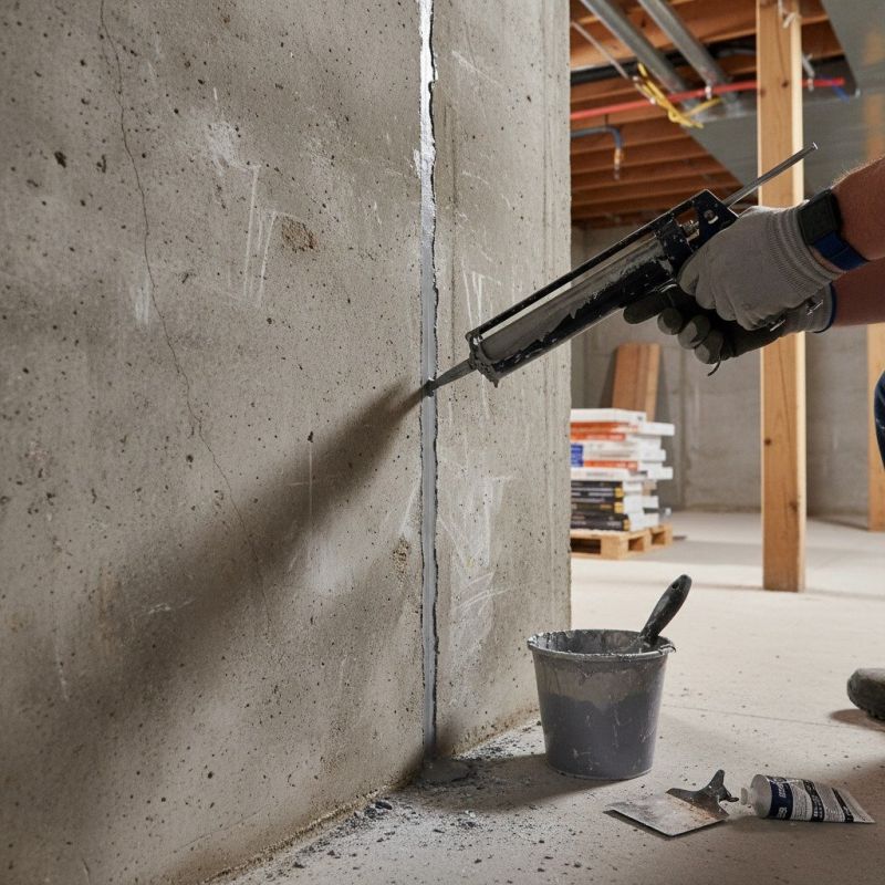 Cracked Basement Floor Repair in Pinehurst, NC