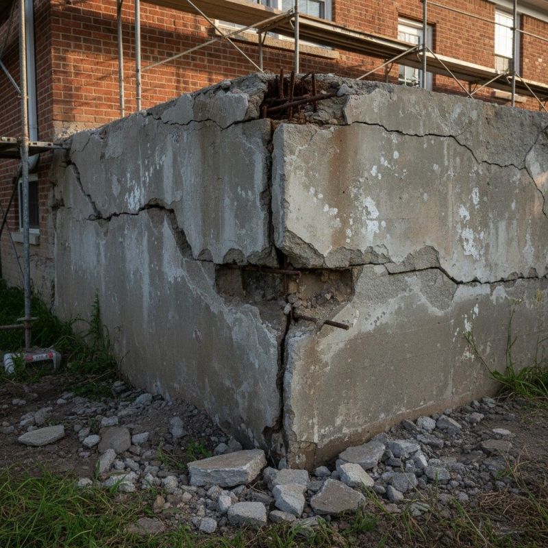 Cracked Foundation Repair in Hoke County, NC
