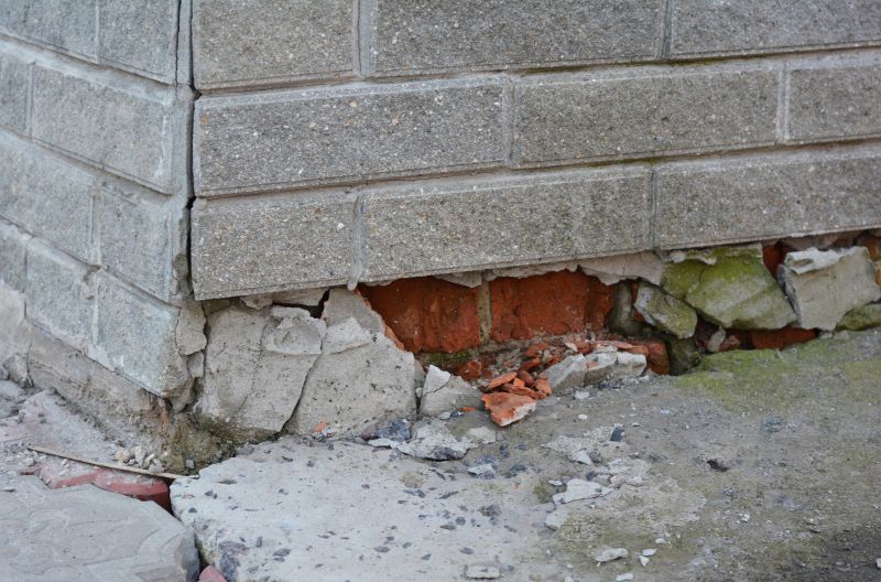 Cracked Foundation Repair in Pinehurst, NC