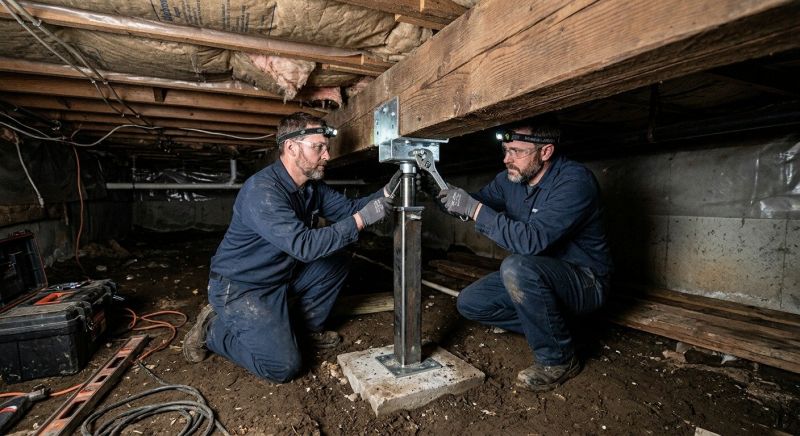 Crawlspace Foundation Repair in Biscoe, NC