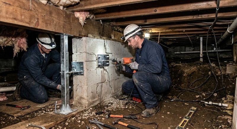 Crawlspace Foundation Repair in Cameron, NC