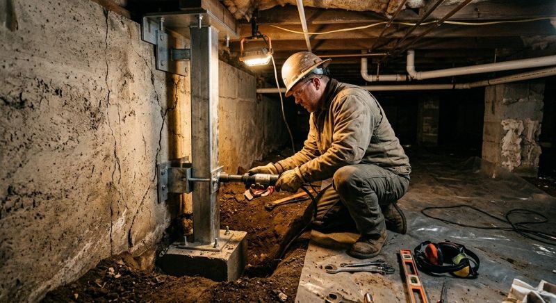 Crawlspace Foundation Repair in Robbins, NC