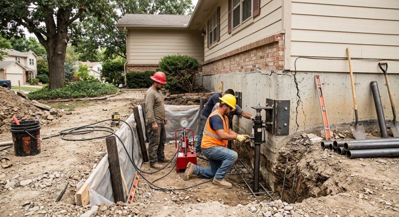 Foundation Damage Repair in Moore County, NC