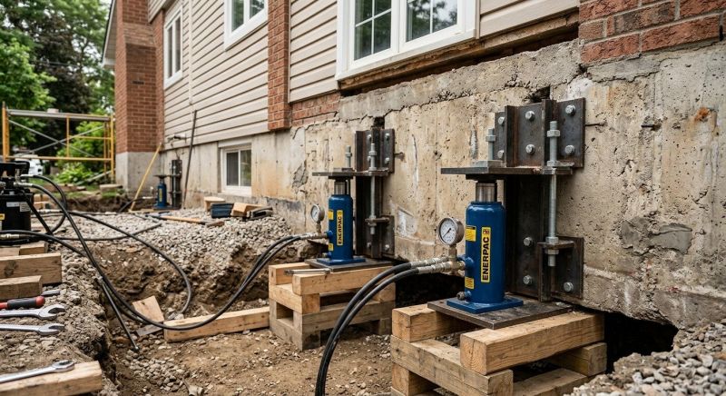 Foundation Jacking in Pinehurst, NC