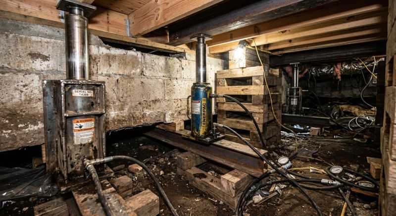 Foundation Jacking in Raeford, NC