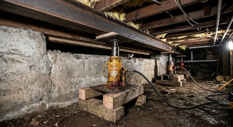 Foundation Jacking in Rockingham, NC