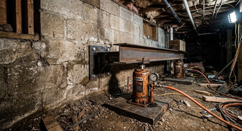 Foundation Jacking in Southern Pines, NC