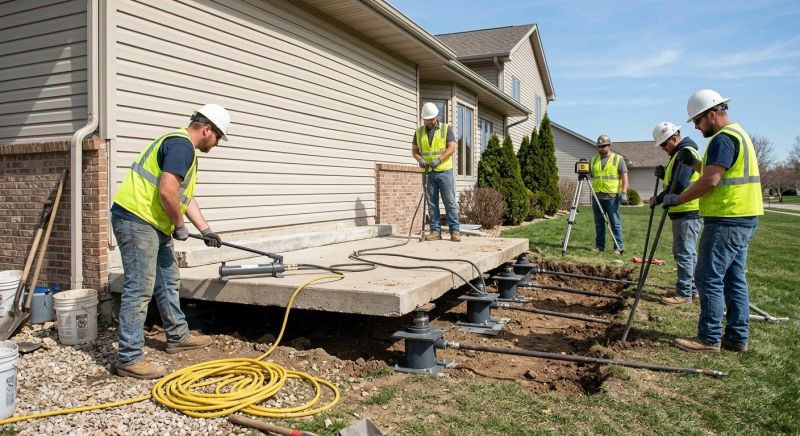 Foundation Lifting in Aberdeen, NC