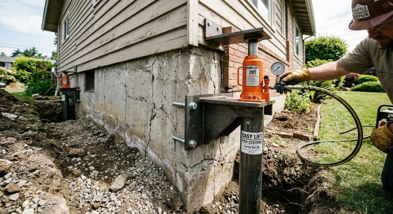 Foundation Lifting in Moore County, NC