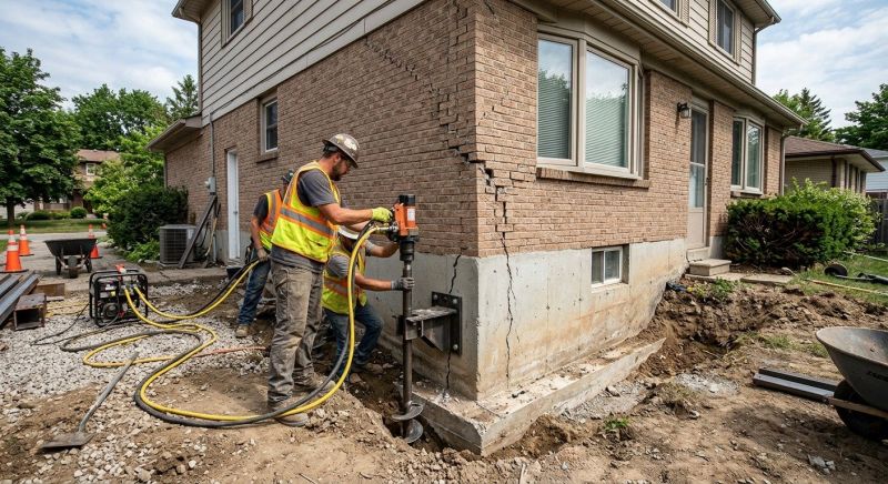 Foundation Lifting in Moore County, NC