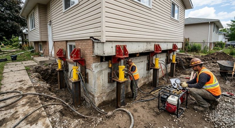 Foundation Lifting in Rockingham, NC