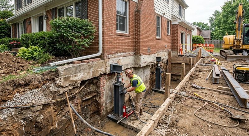 Foundation Raising in Rockingham, NC