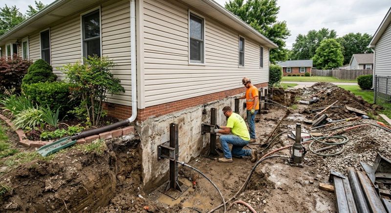 Foundation Stabilizing in Moore County, NC
