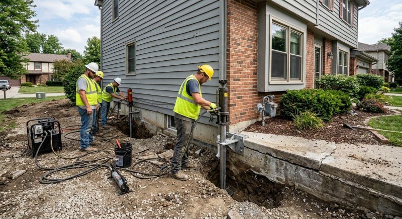 Foundation Stabilizing in Vass, NC