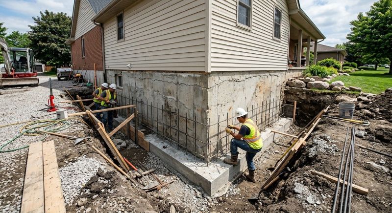 Foundation Strengthening in Pinehurst, NC