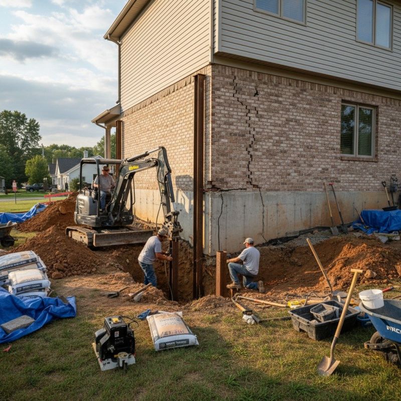 Foundation Structural Repair in Moore County, NC