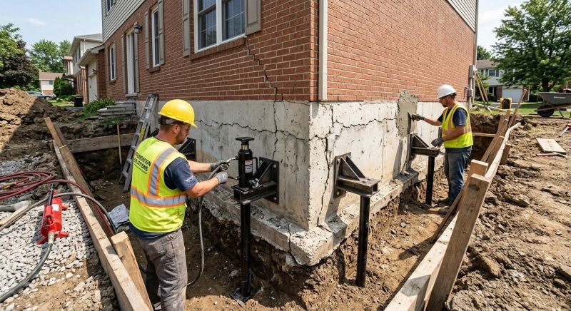 Foundation Structural Repair in Moore County, NC