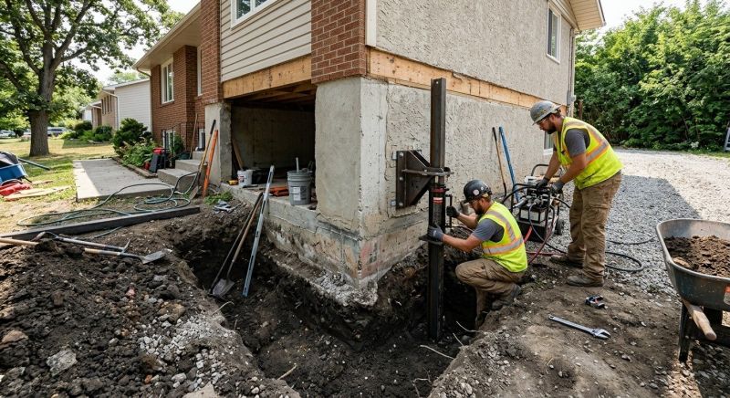 Foundation Structural Repair in Vass, NC