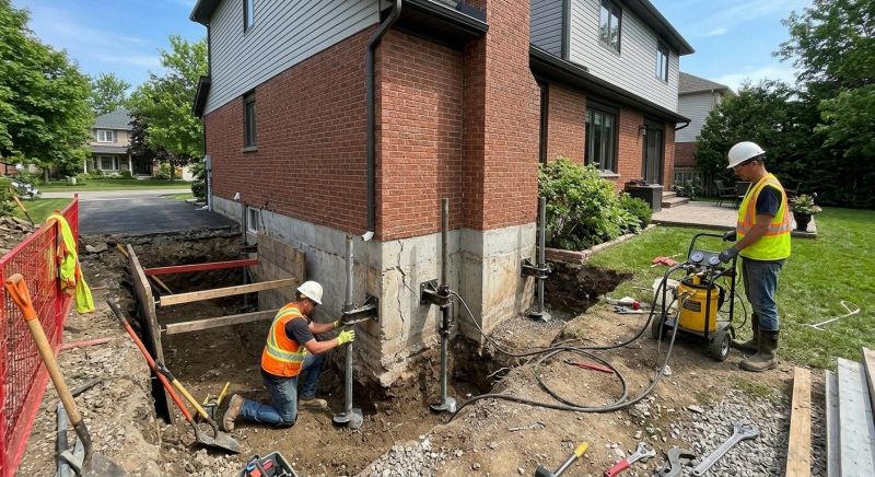 Foundation Underpinning in Pinehurst, NC