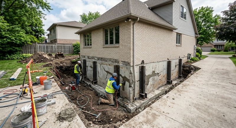 House Foundation Repair in Cameron, NC