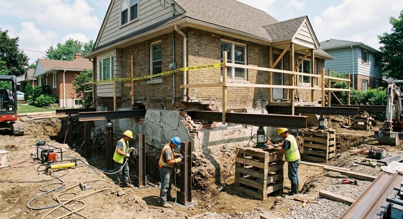 House Foundation Repair in Southern Pines, NC