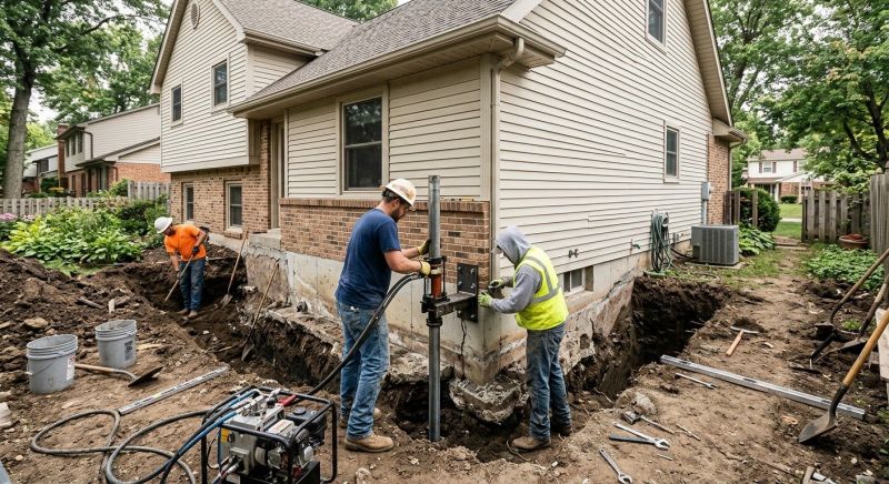 House Foundation Repair in Southern Pines, NC