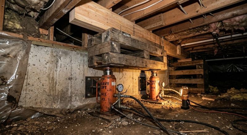 House Settling Repair in Pinehurst, NC