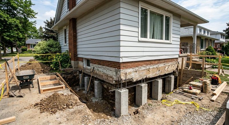 House Underpinning in Pinehurst, NC