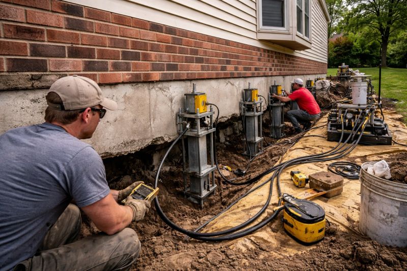Settling Foundation Service in Moore County, NC
