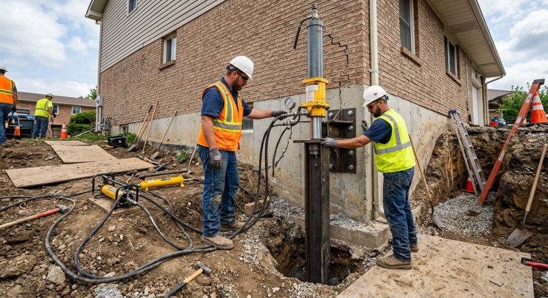 Settling Foundation Service in Moore County, NC