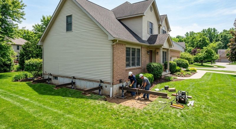Settling Foundation Service in Robbins, NC