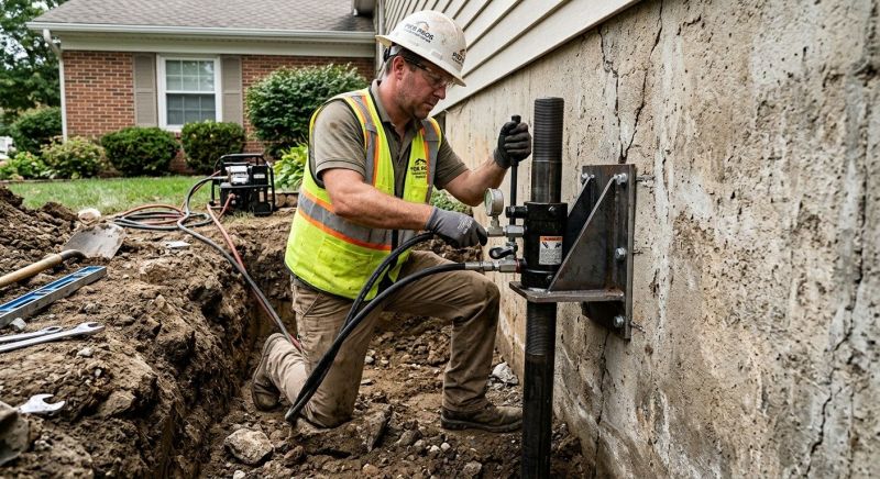 Settling Foundation Service in Vass, NC