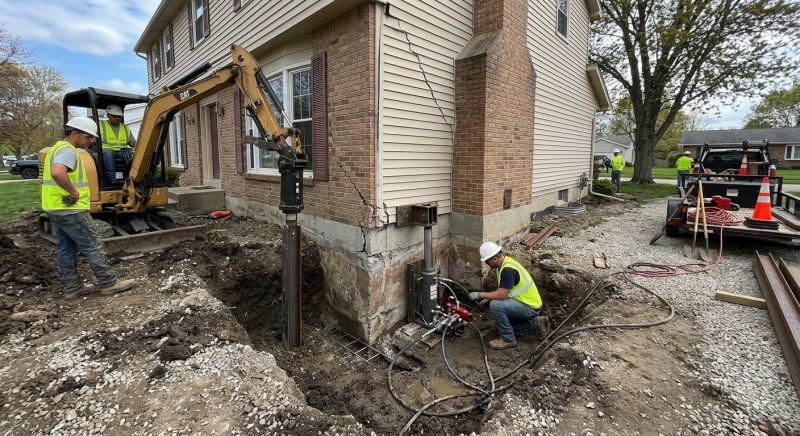 Sinking Foundation Repair in Aberdeen, NC