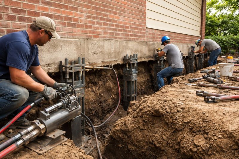 Slab Foundation Repair in Pinehurst, NC