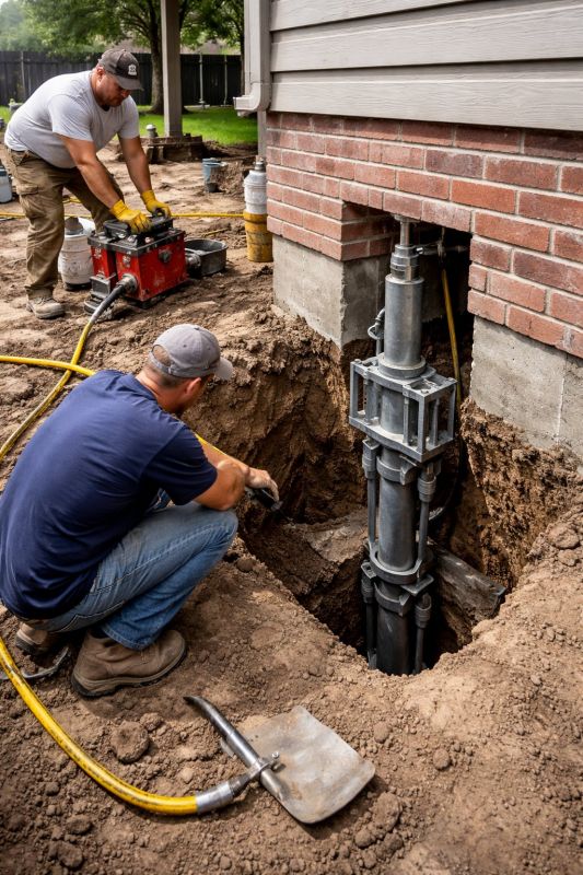 Underpinning Repair in Pinehurst, NC